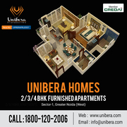 Furnished 2/3 BHK Flats in Noida Extension